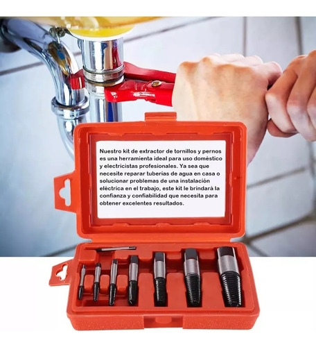 8 Piezas Rotas Dañadas Tubo De Agua Extractor Extractor Fáci
