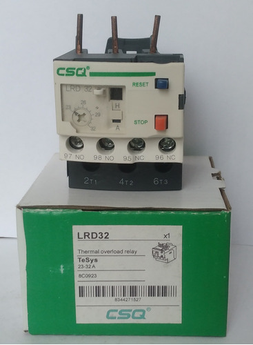 Rele Termico Trifasico De 23 A 32 Amp Csq