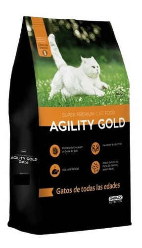 Imagen 1 de 2 de Agility Gold Gatos 1.5 Kg