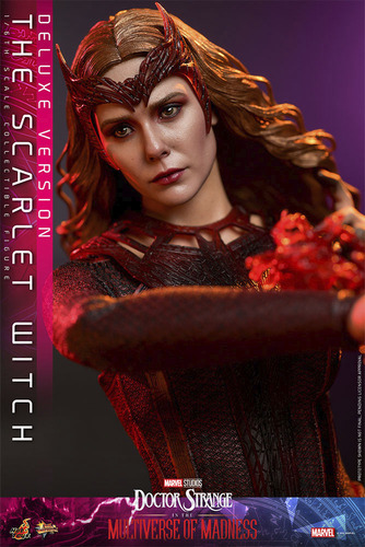 Figura Hot Toys Escala 1:6 The Scarlet Witch Deluxe Version