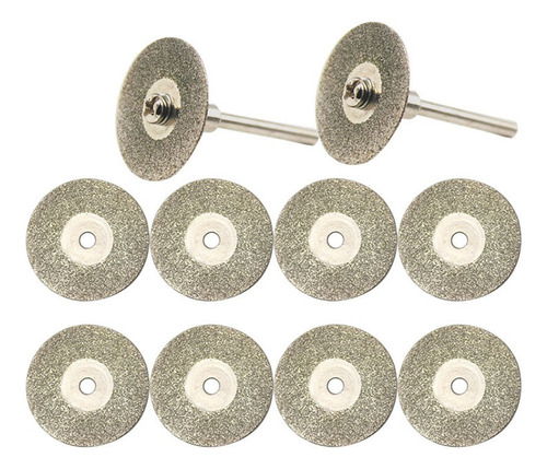 Mini Discos Corte Diamantados Para Mototool 25mm Juego X 10