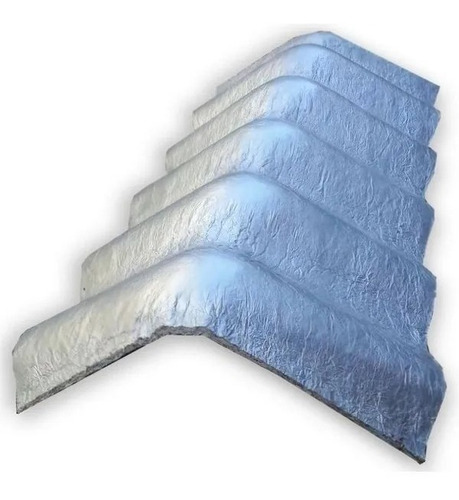 Imagem 3 de 3 de Telha Al1 Ecologica Med. 220x0,96x6mm 80pçs + 15pçs Cumieira