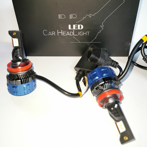 Kit F8 Luces Led H11 18000 Lumen 90w  Csp Canbus 12/24 Volt