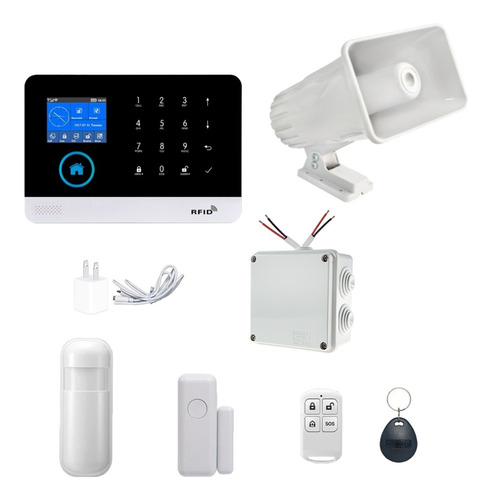 Alarma Wifi Seguridad Casa Negocio 2 Sensores Kit Economico