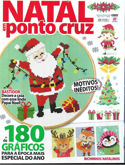 Revista - Natal Em Ponto Cruz Ano 7 Nº 7 + De 180 Gráficos | MercadoLivre Revista - Natal Em Ponto Cruz Ano 7 Nº 7 + De 180 Gráficos | MercadoLivre