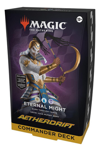 Deck Commander Eternal Might - Aetherdrift Inglês