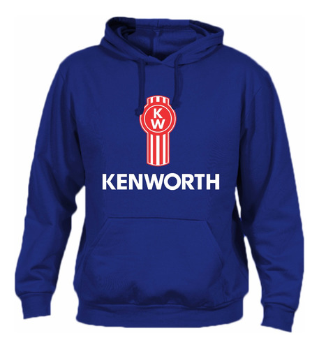 Sudadera Mod Kenworth Logo Clásico Estampado Reflejante