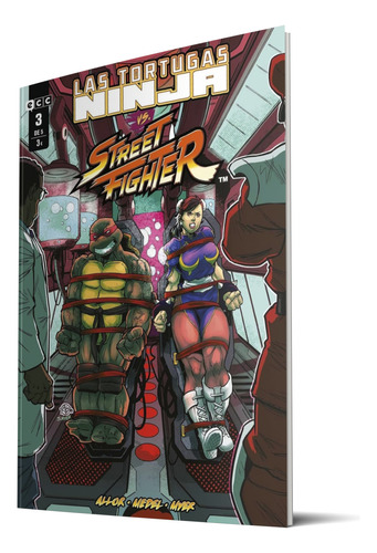 Cómic Las Tortugas Ninja Vs. Street Fighter Vol.3 Español