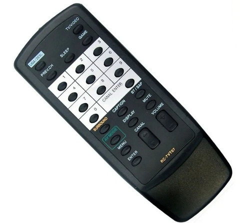 Control Remoto Tv Aiwa (rc-7vt07  Ll-1196)