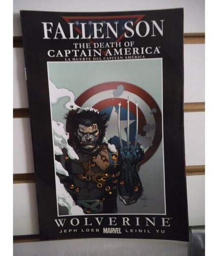Fallen Son La Muerte Del Capitan America  Wolverine Televisa