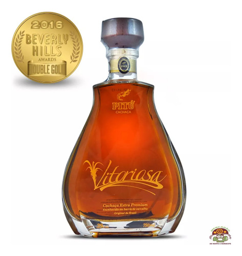 Cachaça Pitu Vitoriosa 750ml Com Caixa