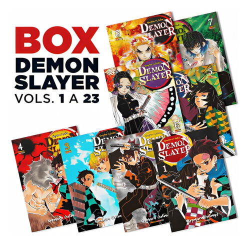 Box: Demon Slayer (coleção Completa) - Panini