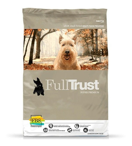 Fulltrust Alimento Para Perro Adulto Razas Pequeñas 8 Kg