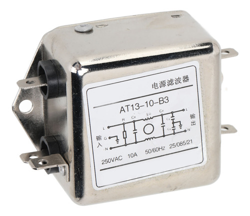 Filtro De Alimentación 250 Vac Emi Interferencia Electromagn