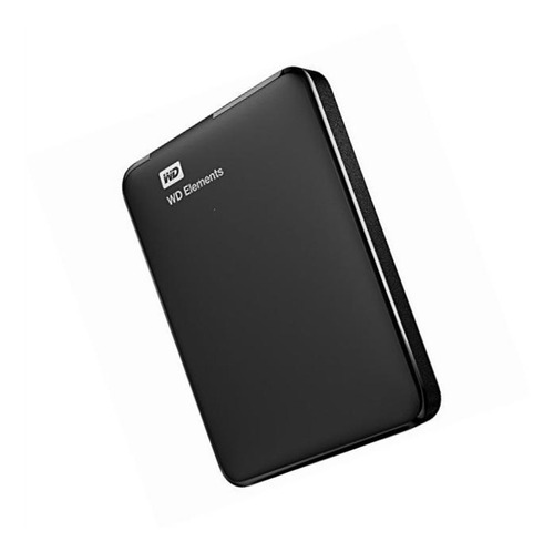 Disco duro externo Western Digital WD Elements Portable WDBUZG0010BBK 1TB negro