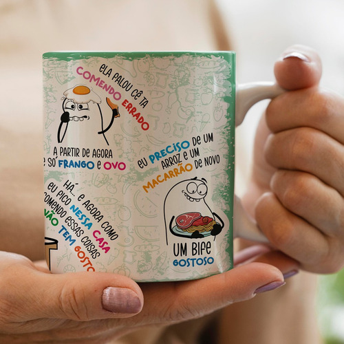 Arte Caneca Fui Numa Nutricionista Agora A Pouco - Paródia