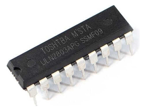 Uln2803 Cricuito Integrado Arrglo De Transistores Darlington