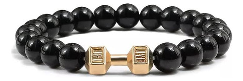 Edmiria Unisex Mate Ágata Lava Onyx Piedras Semipreciosas Du