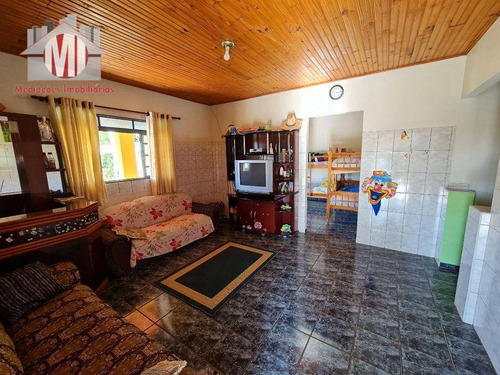 Imagem 5 de 30 de Ótima Chácara, Com 3 Dormitórios, Campinho De Futebol, Pomar, Horta, Bem Localizada, À Venda, 4400 M² Por R$ 360.000 - Rural - Socorro/sp - Ch0972