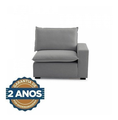 Módulo Braço Esquerdo Para Sofá Modular Hug 105cm