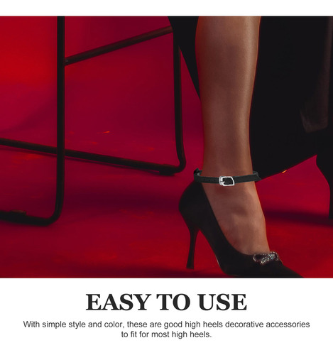 2 Pares De Correas Ajustables Para Zapatos De Tacón Alto Par