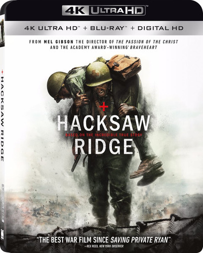 4k Ultra Hd + Blu-ray Hacksaw Ridge / Hasta El Ultimo Hombre