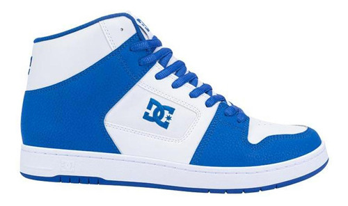 Tenis Skate Dc Shoes Manteca 4 Hi Blanco Y Azul Para Hombre