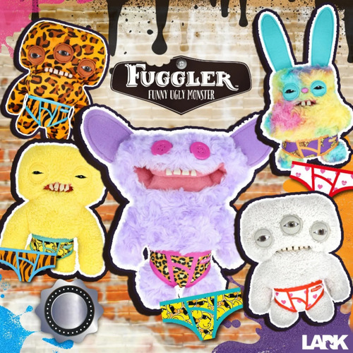Fugglers Laboratorio Misfits Funny Ugly Monster Lila
