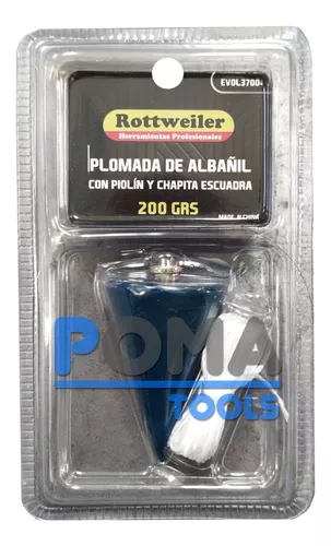 PLOMADAS ALBAÑIL 200 GRS