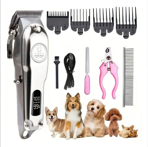 Kit De Aseo Para Mascotas Recargable Con Carga Usb, Bajo Niv