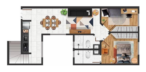 Cobertura Com 2 Dormitórios À Venda, 115 M² Por R$ 320.000 - Cidade São Jorge - Santo André/sp - Co4556