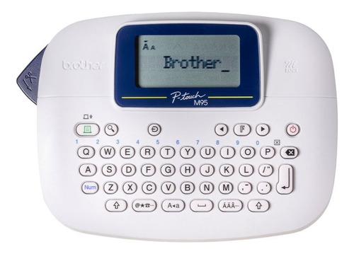 Rotulador Eletrônico Branco Portátil Brother Ptm95wt