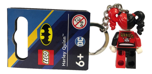 Llavero Colección Lego Batman Harley Quinn 854238 Nuevo
