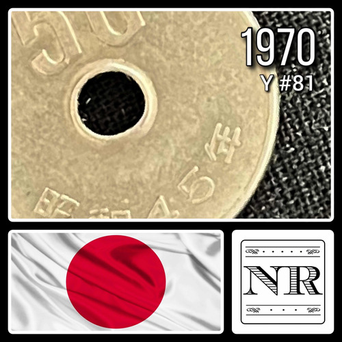 Japon - 50 Yen - Año 1970 (45) - Y #81 - Showa