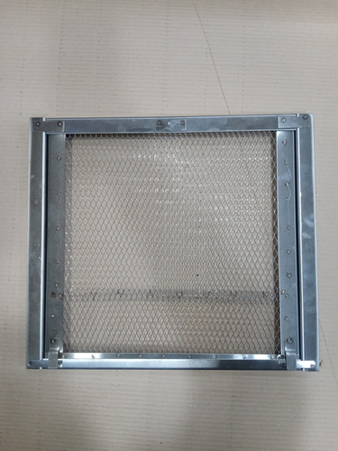 Puerta / Tapa Inspección Motor Ac. Inox 40x40 Para Revestir