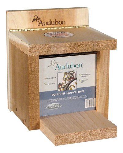 Woodlink Nasqbox Audubon Squirrel Munch Box Feeder