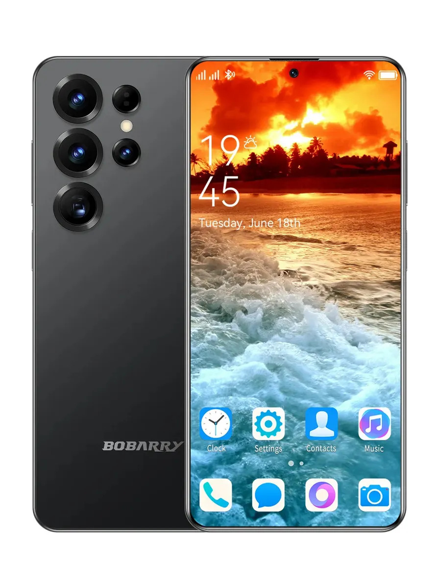 Smartphone 5G， 512gb, 16gb Ram，Dimensity 7200 Octa Core Android 15 Dual SIM Tela 6,78 Polegadas Câmera 18 Mp + 32 Mp Bateria 5000mAh GPS Bluetooth 5.4 Preto