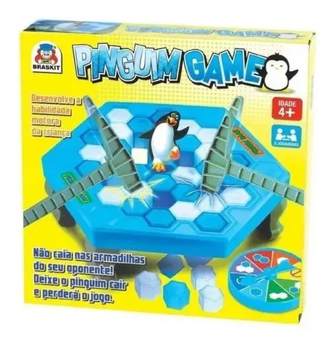 Jogo Pinguim Game Quebra Gelo Infantil Brinquedo Interativo