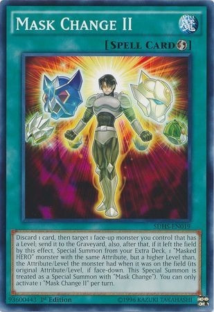 Cambio De Máscara Ii Común Yugioh