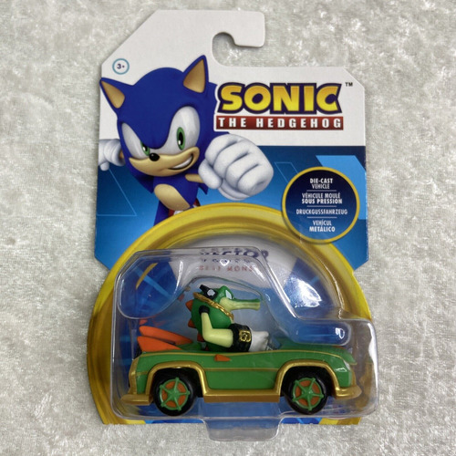 Sonic Vehiculo Shadow Vector Auto 6cm Metal 40474 Hedgehog 