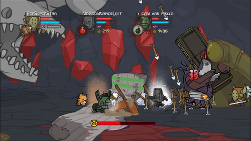 Cartão Físico Castle Crashers Xbox 360 One Series