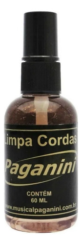 Limpa Cordas Paganini Plc058 + Flanela Para Violão Guitarra