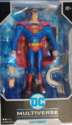 Superman Versión Animada Dc Multiverse Mcfarlane 