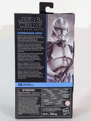 Star Wars The Black Series Commander Appo Sw Obi-wan Kenobi (Usado)