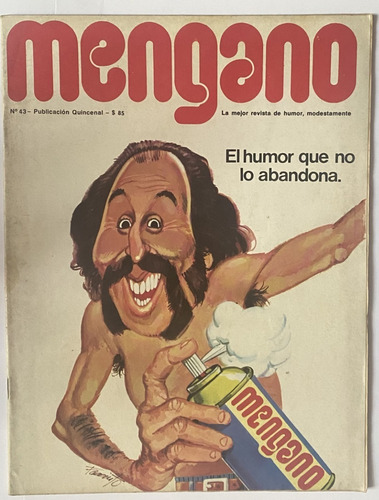 Mengano Nº 43, Humor, 1976, Fabregat O Soriano Dolina, Ex06
