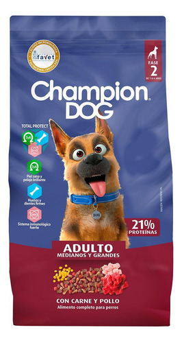 Champion Dog Premium alimento perro adulto 15kg