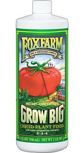 Fertilizante De Jardín - Fertilizantes - Fox Farm Grow Big Q