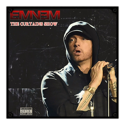 #403 - Cuadro Vintage 30 X 30 - Eminem Rap Hip Hop Música 