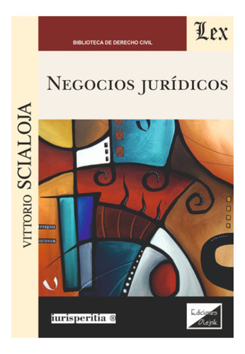 Negocios Jurídicos - Scialoja, Vittorio