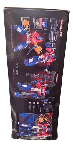 G1 Optimus Prime Transformers Blokees Model Kit 18cm Com Led